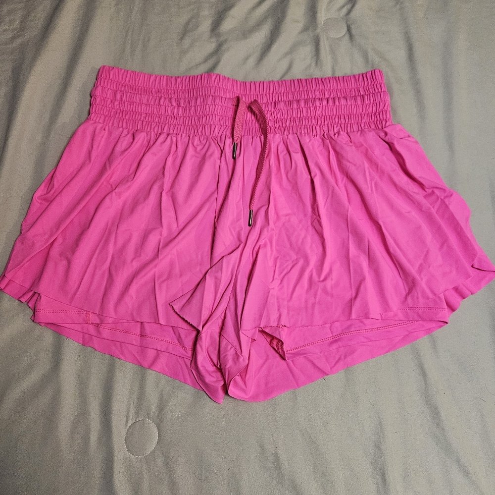 Women's Hot Pink Shorts